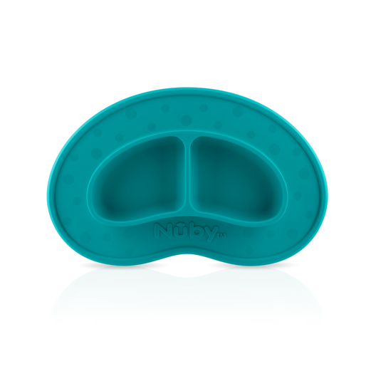 Sure Grip Miracle Mat 2-Section Plate | Aqua